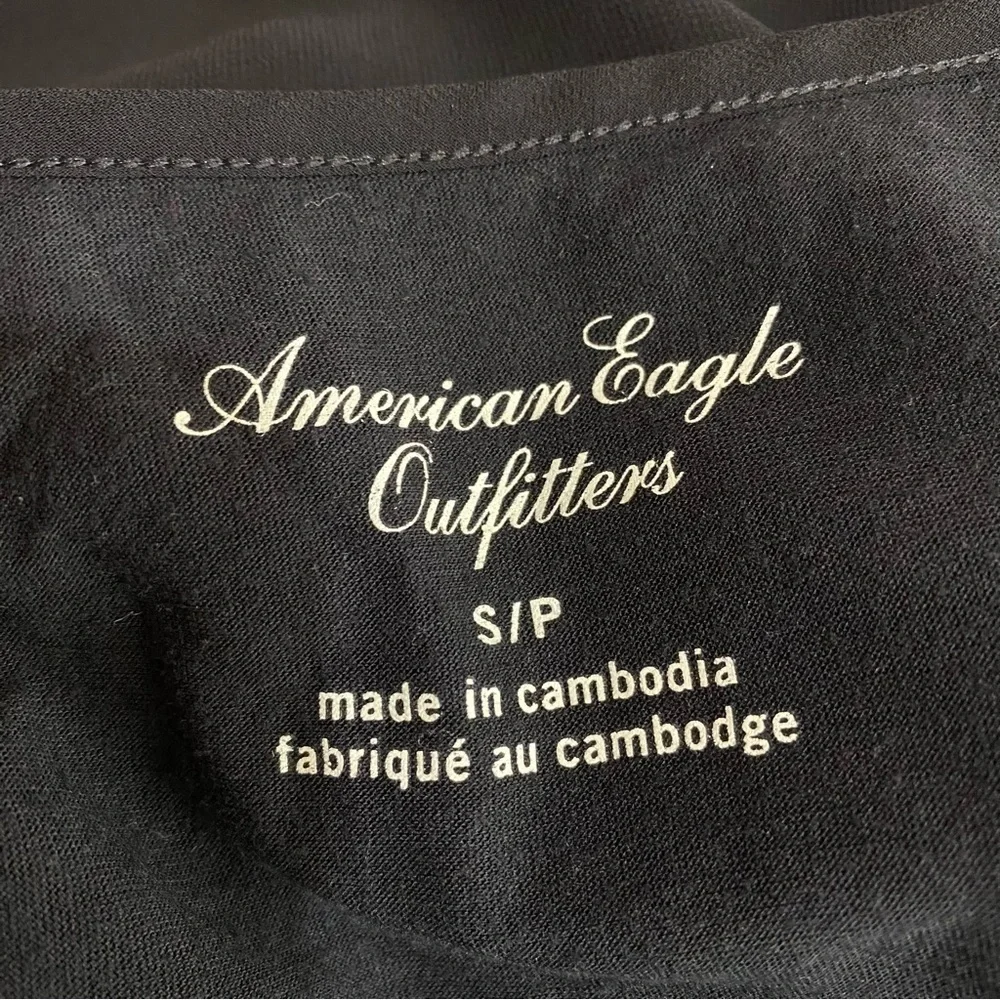 American Eagle Multi-Layered Black Top